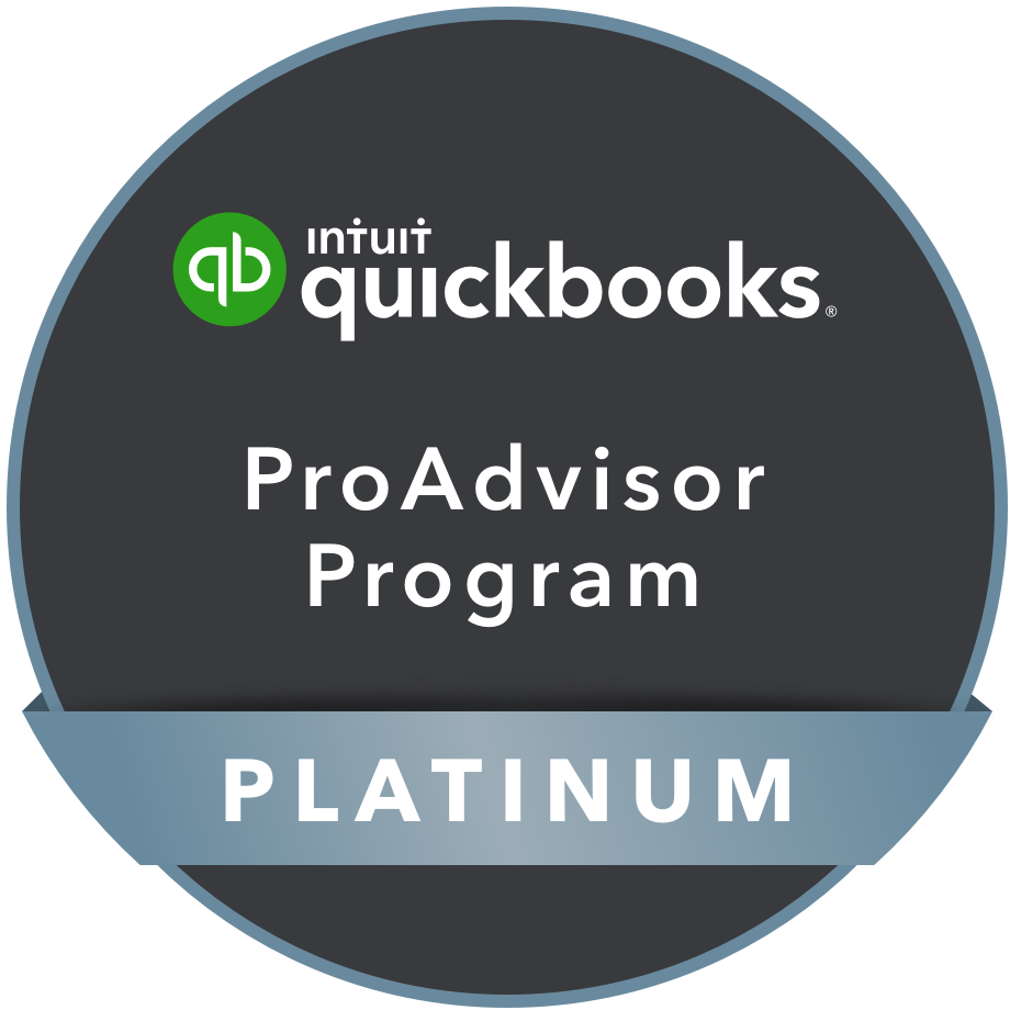 Robert Cox CPA is a platinum member of the Quickbooks ProAdvisor Program